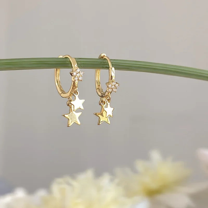 Fashion Simple Star Earring