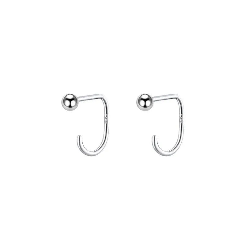 Fashion Stainless Steel Square Earrings