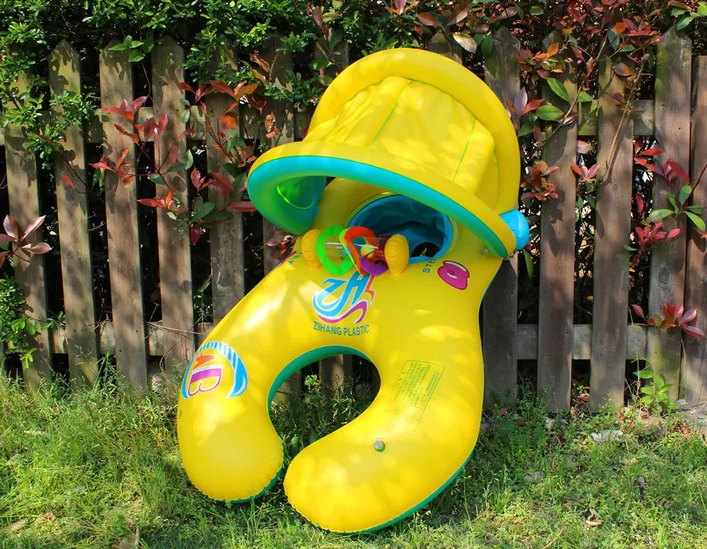 Inflatable Parent-Child Swimming Ring