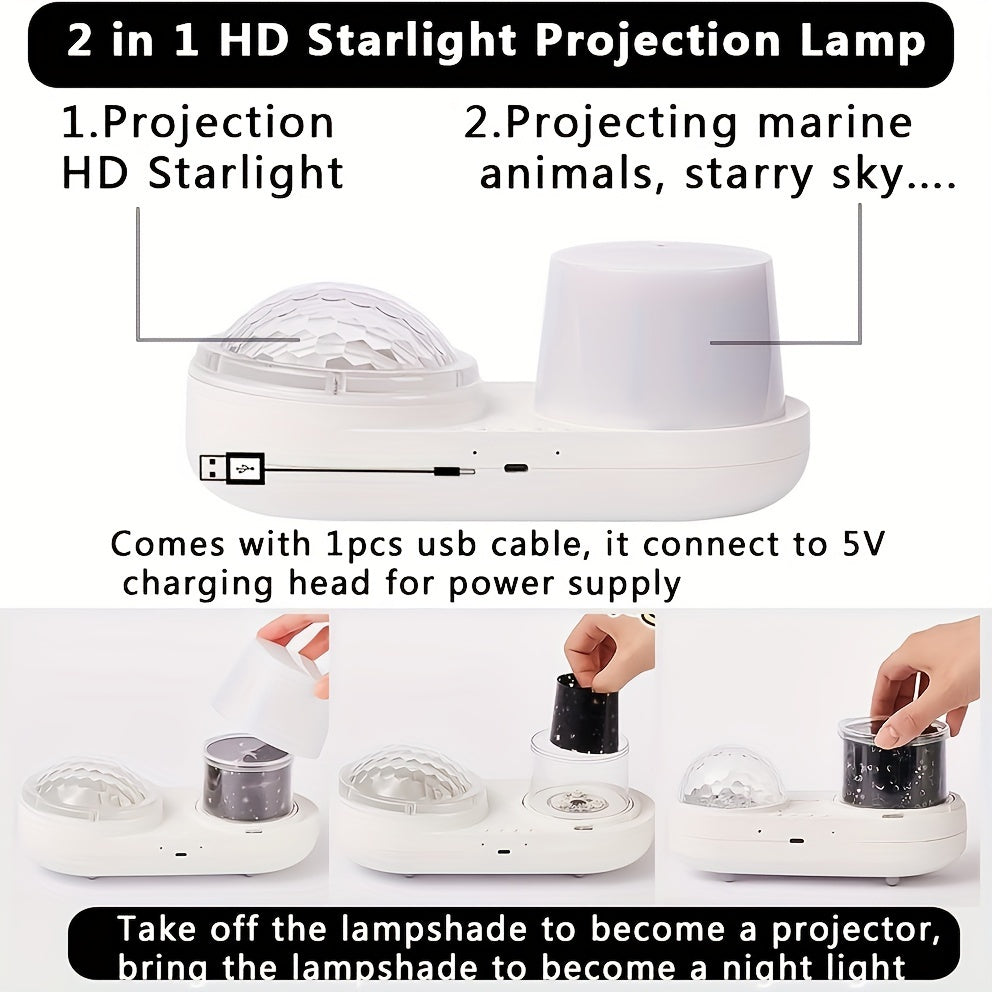 1pc Star LED Night Projector