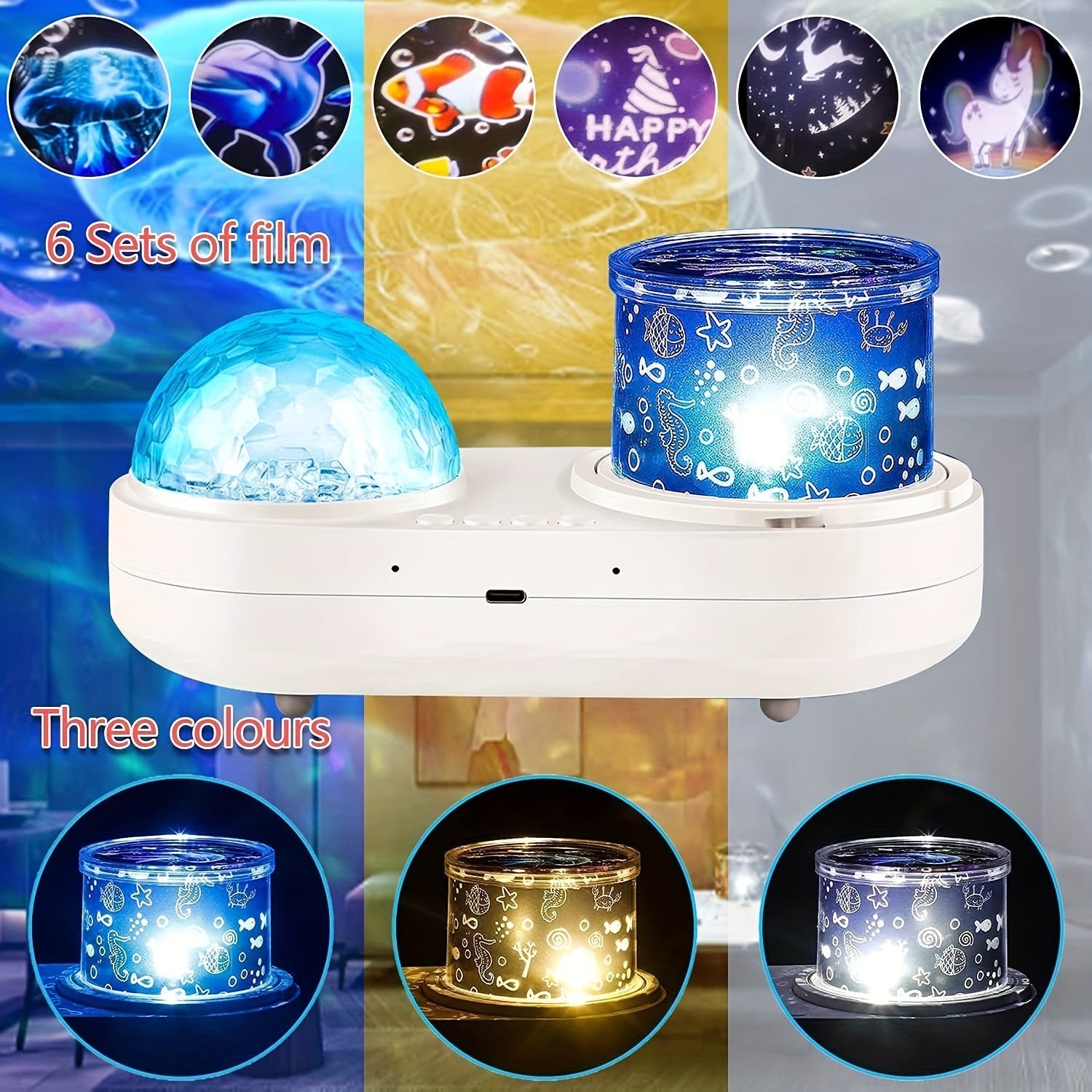 1pc Star LED Night Projector
