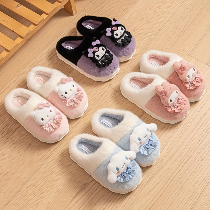 Pochacco Women's Plush Slippers