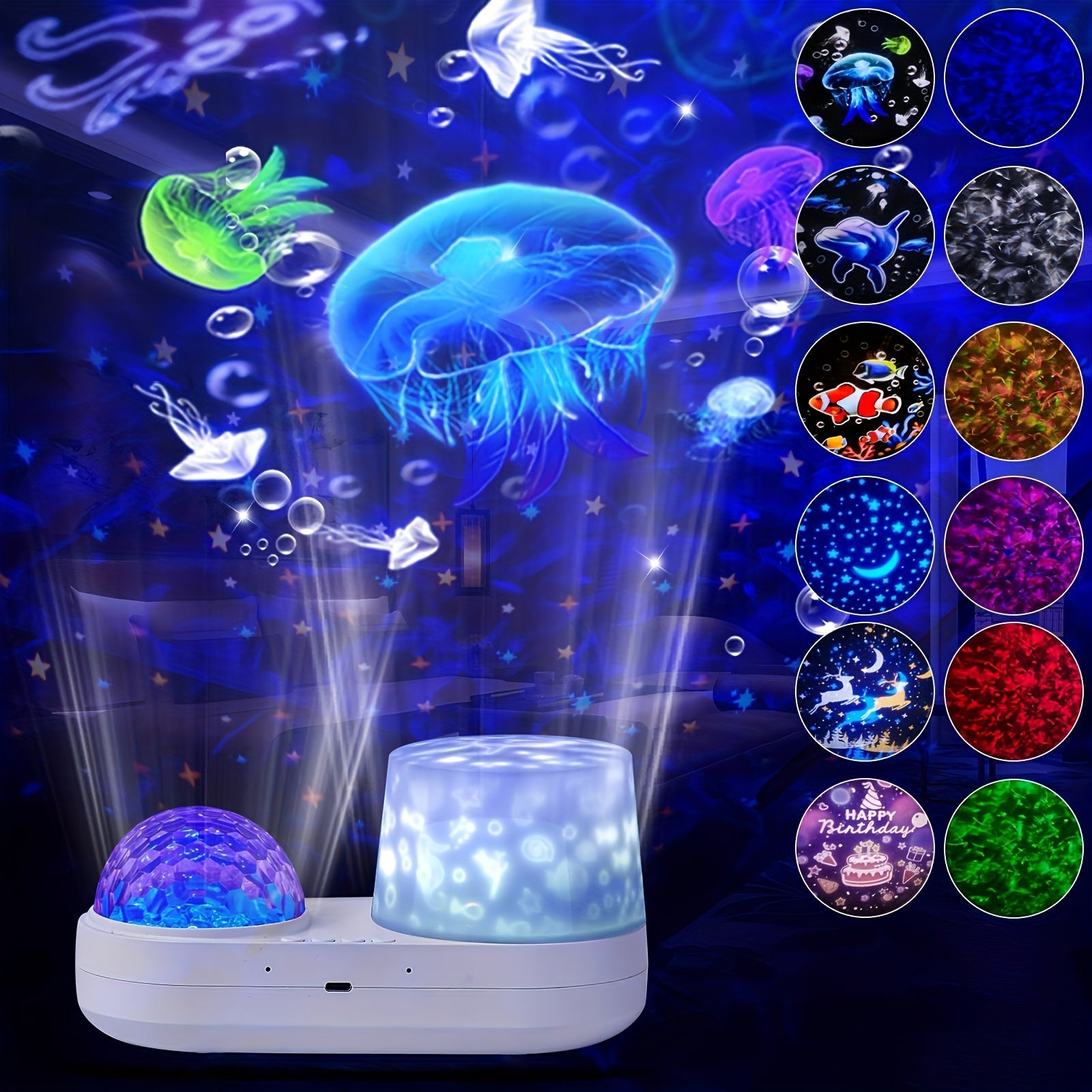 1pc Star LED Night Projector
