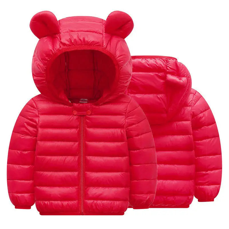 2025 Baby Girls Jacket  Spring Autumn Winter Jacket For Girls Coat Kids Warm Hooded Outerwear Children Clothes Infant Girls Coat