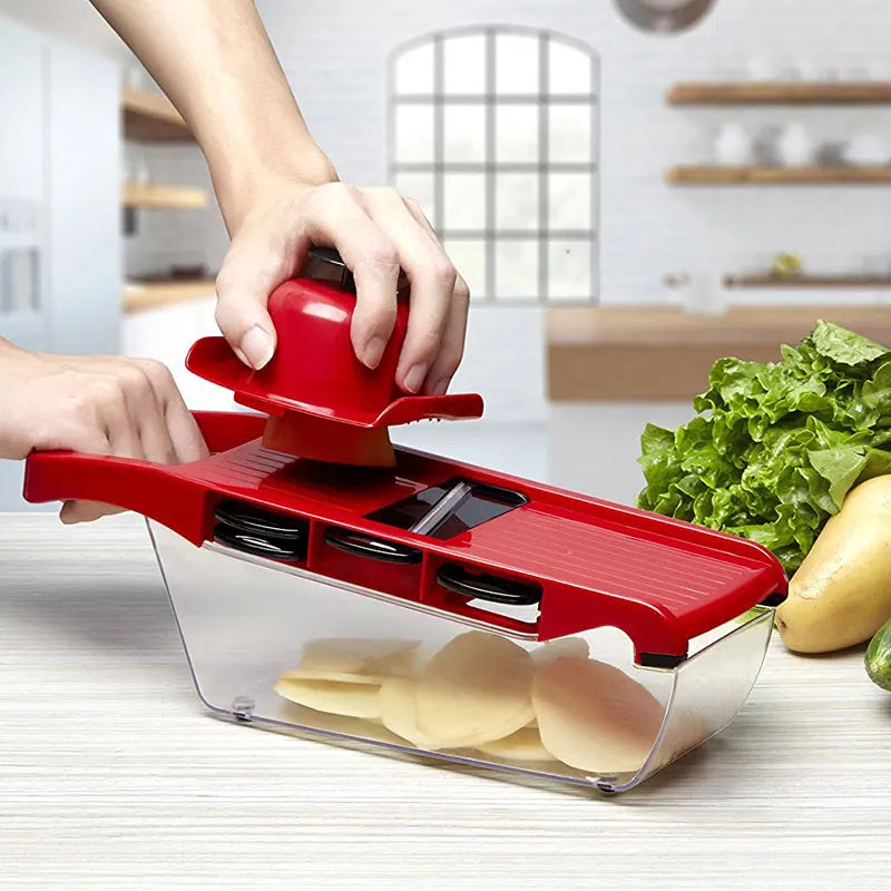 Myvit Vegetable Cutter with Steel Blade Slicer Potato Peeler Carrot Cheese Grater vegetable slicer Kitchen Accessories