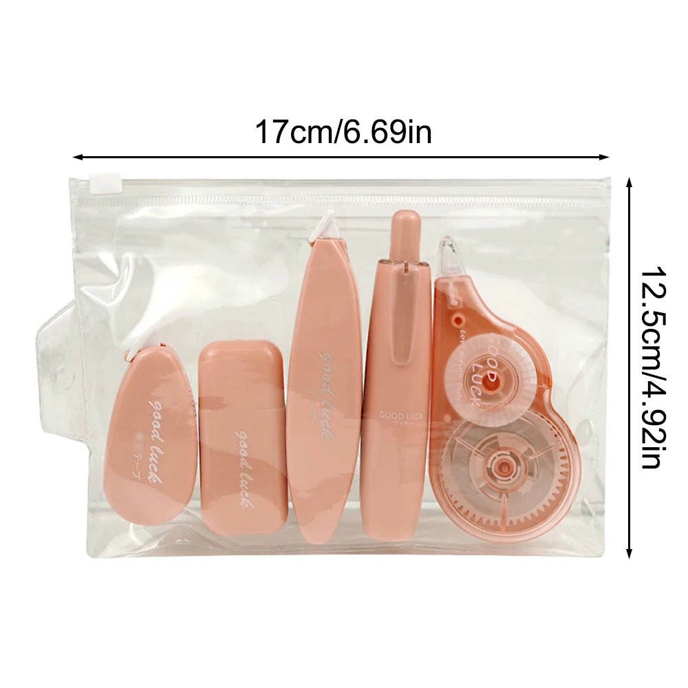 1PC High appearance level Multi-functional correction tape Set Creative Correction Tape Smooth simple silent correction tape