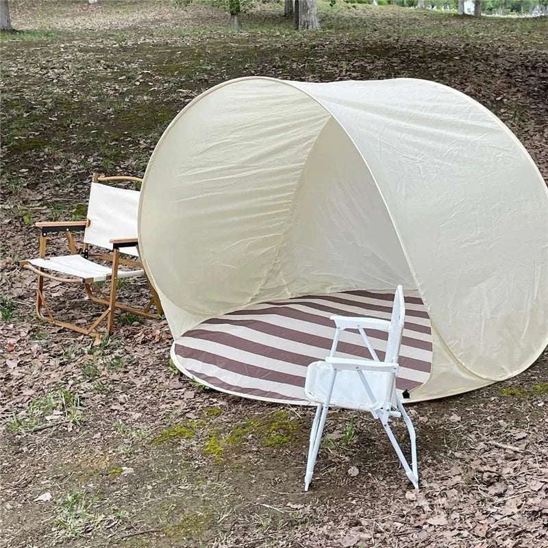 Korean style outdoor folding convenient tent. Outdoor camping, one second quick opening,  spacesun shadingpicnic beach tent