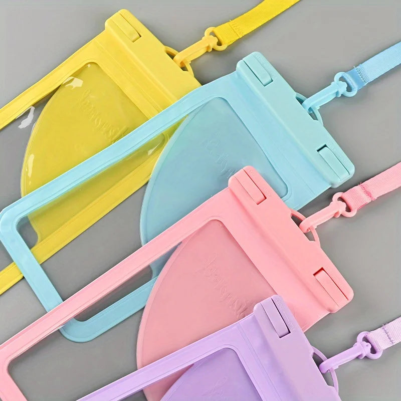 Waterproof Mobile Phone Bag with Touchscreen Compatibility Double-Sided Transparent High Definition Outdoor Swimming Bag