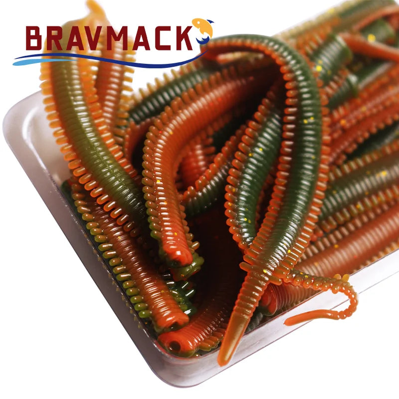 10pcs/pack road runner lures bionic sea sandworms soft bait fishing lures artificial bait fishing bait