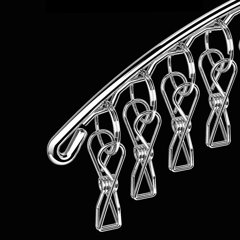 1PC/2/4PCS Stainless Steel Curved Hanger
