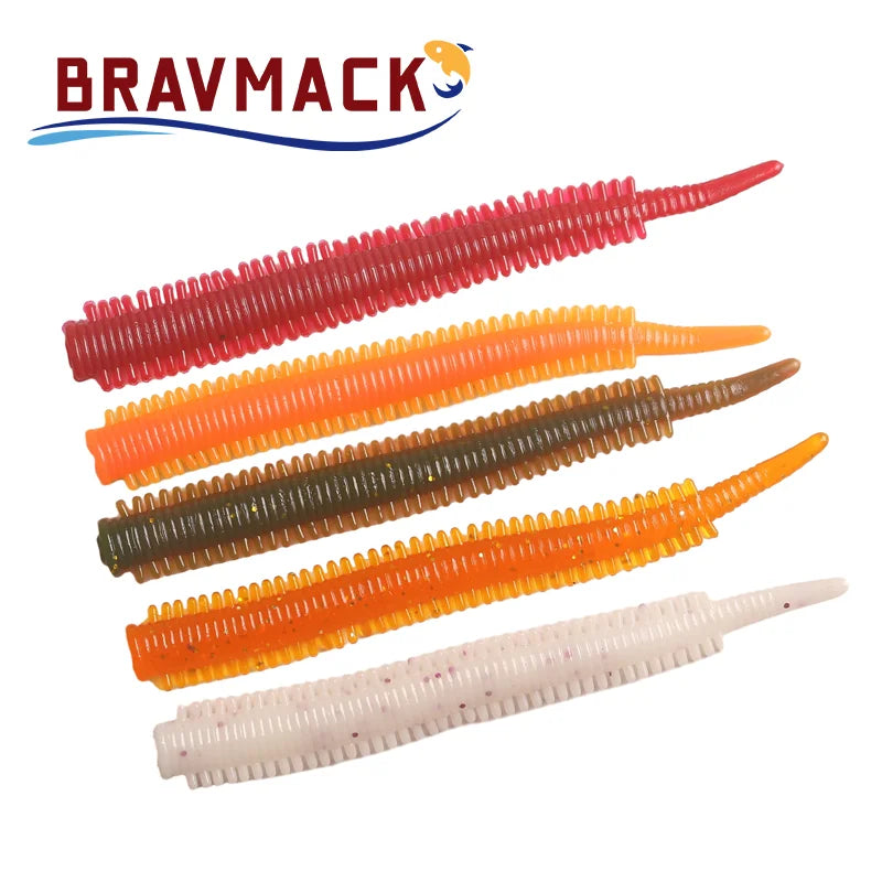 10pcs/pack road runner lures bionic sea sandworms soft bait fishing lures artificial bait fishing bait