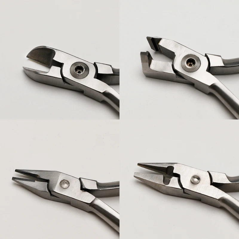 20pcs Dental Forceps Orthodontics Plier set Orthodontic How Plier Wire Distal End Cutter Plier with Tc Dentistry materials