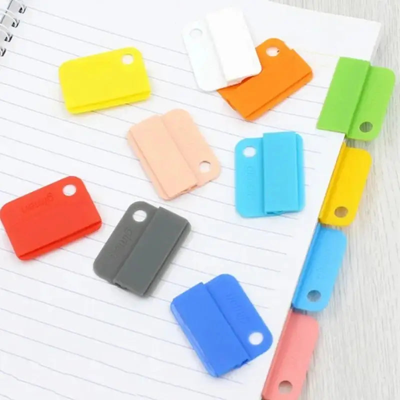 10pcs Color Notebook Label Folder