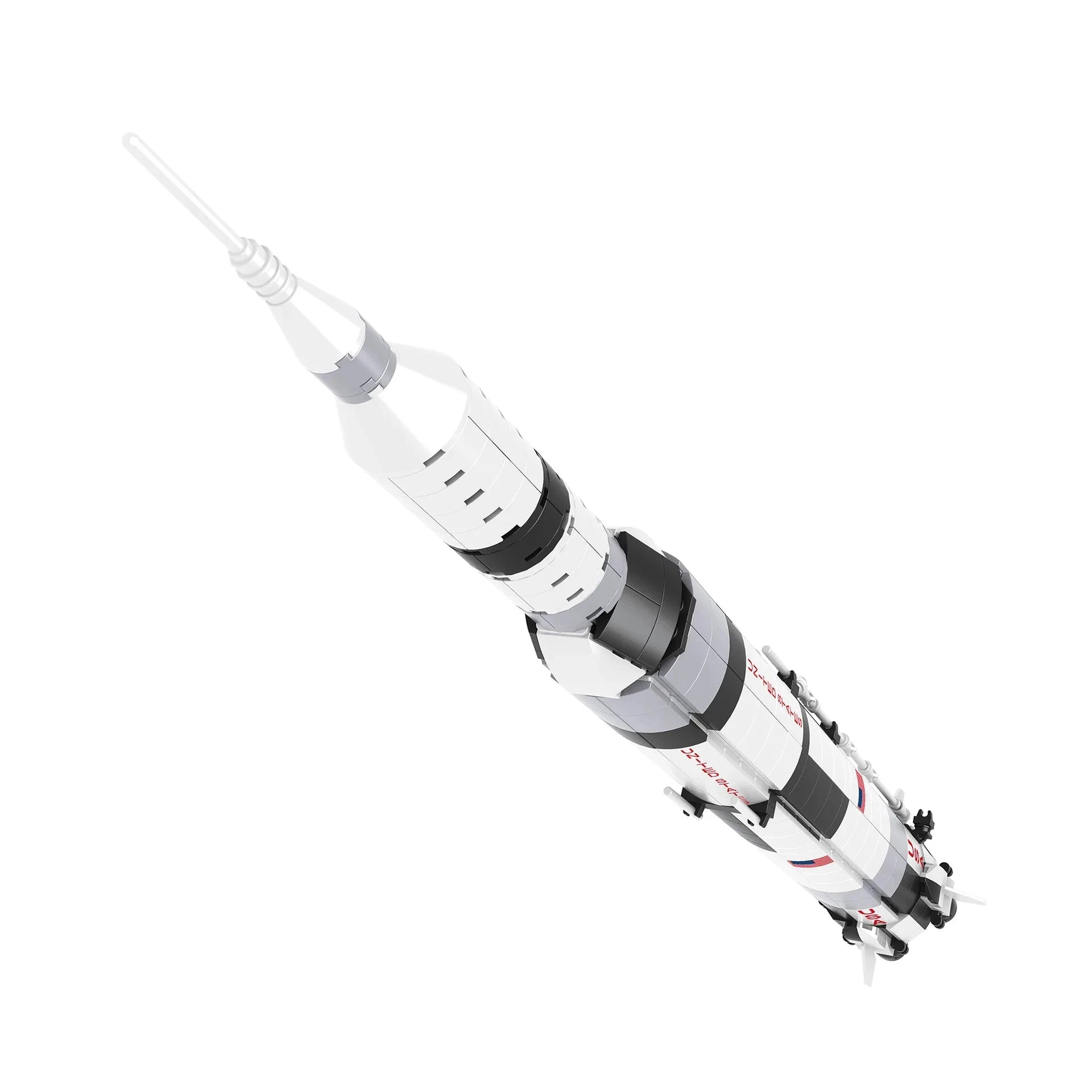 2025 New 602PCS 59cm NASA The Apollo Saturn V Space Exploration Rocket Bricks Kit Model,STEM Science Education Kid Diy Toy Gifts