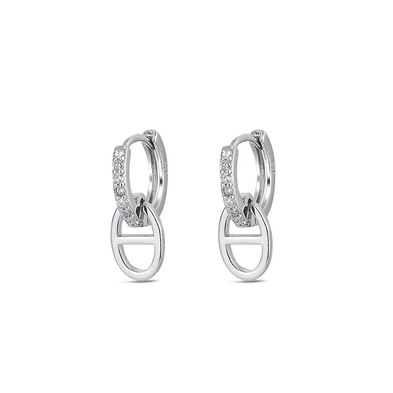 Arrivals Hollow Square Earrings