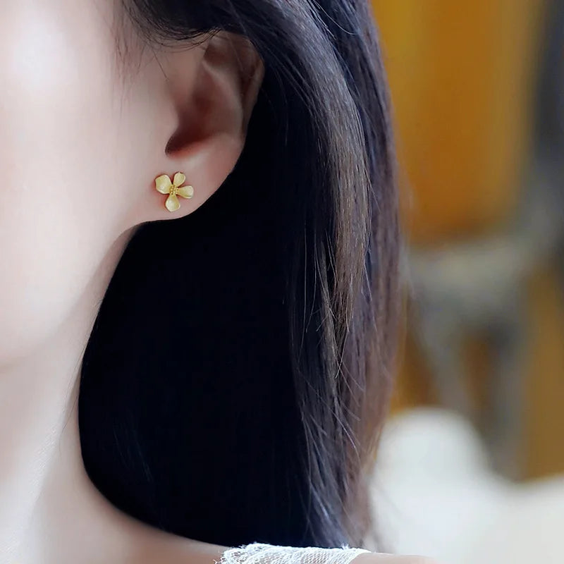 New Flower Personality Earrings