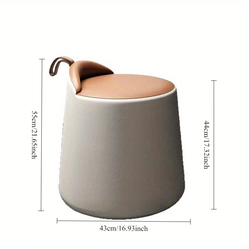 Modern light luxury home bedroom rotating makeup stool girls dressing stool simple dresser stool computer chair round