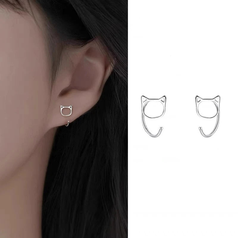 Edgy Animal Stud Earrings