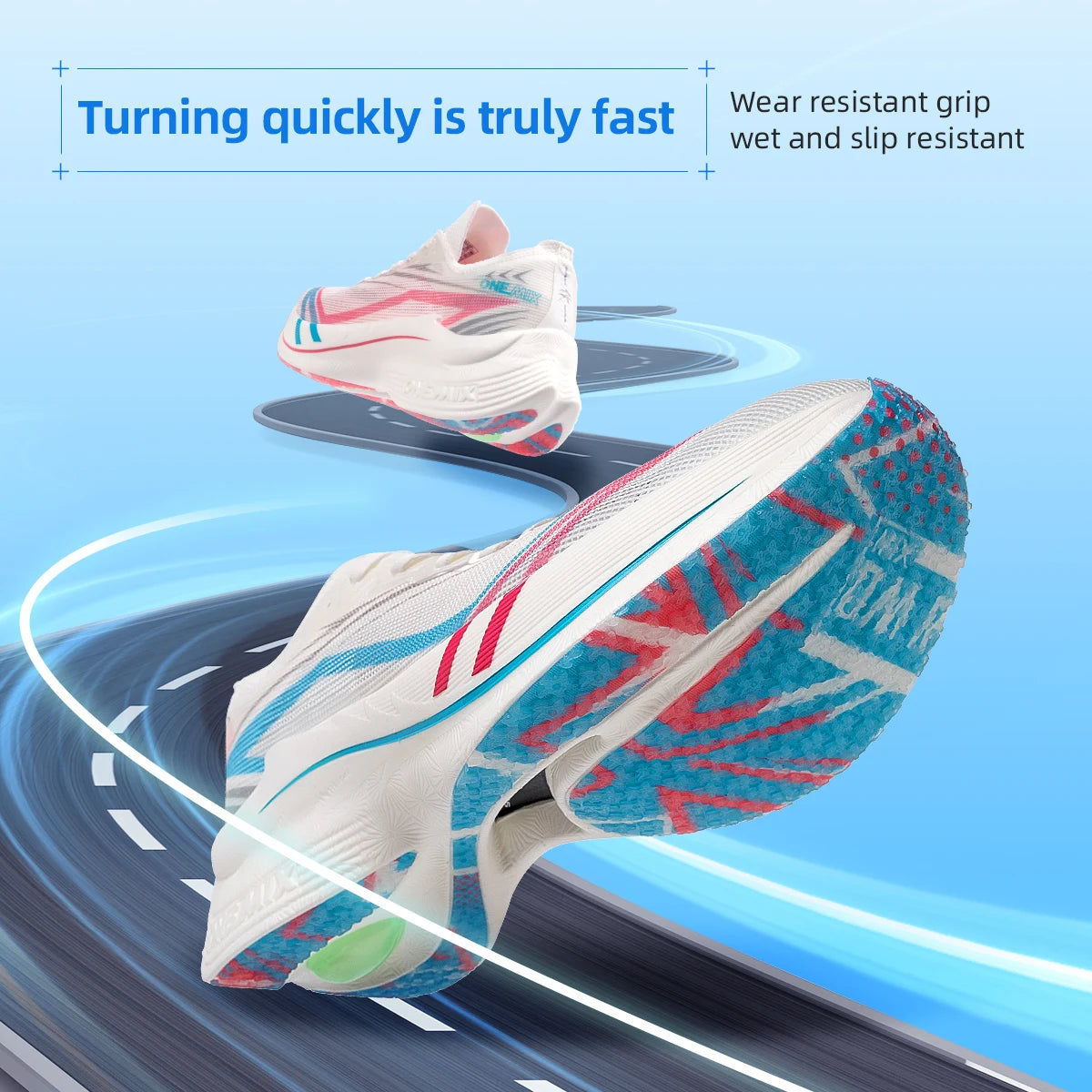 ONEMIX Carbon Plate Marathon Running Shoe Pro