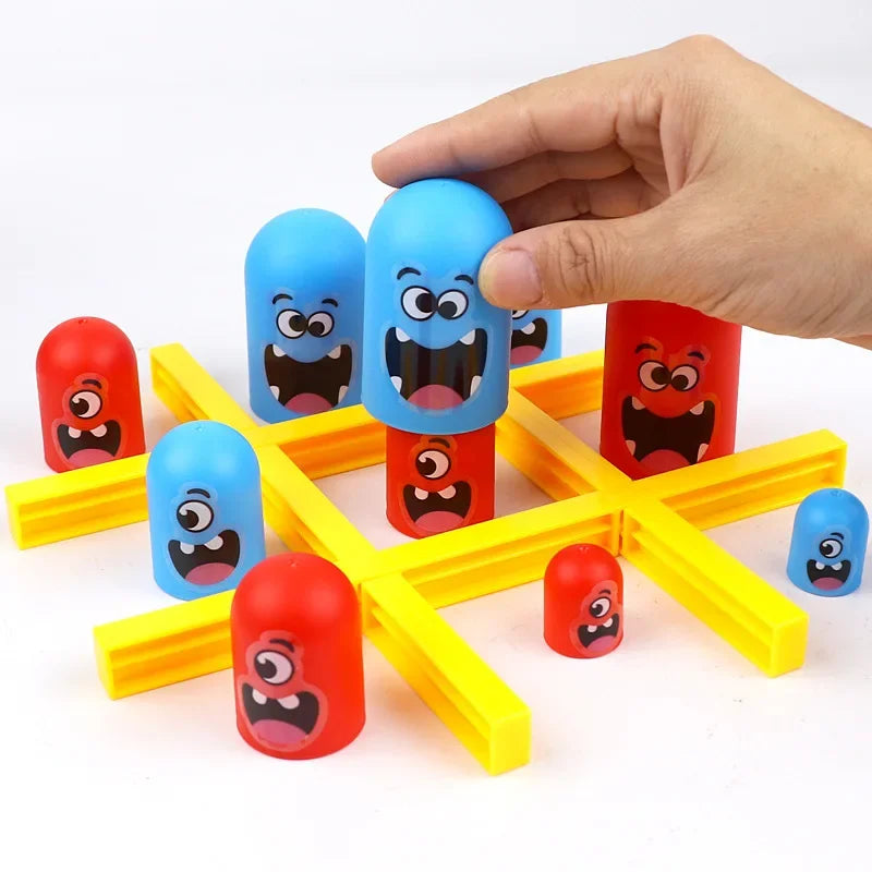 Tic Tac Toe Big Eat Small Gobble Board Game
