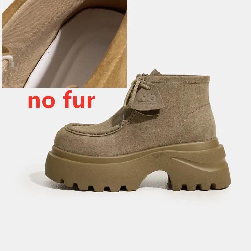 AIYUQI Women Casual Shoes Genuine Leather