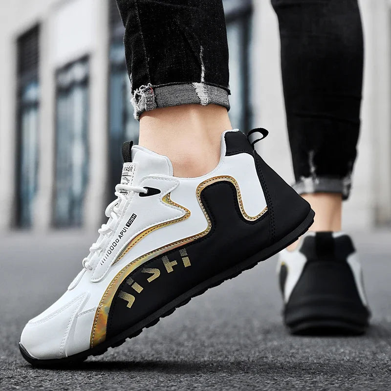 Men's PU Leather Waterproof Sneakers