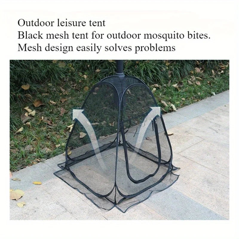 Outdoor hot sale will carry breathable mesh automatic bracket tent, anti-mosquito tent