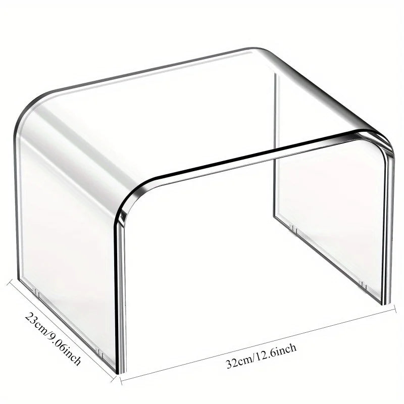 Nordic simple acrylic anti-skid footstool, acrylic stool, acrylic small footstool, transparent