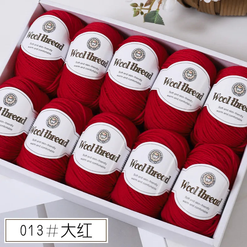 1pc Warm 70% merino wool blend thread handmade DIY sweater scarf anti-pilling wool ball