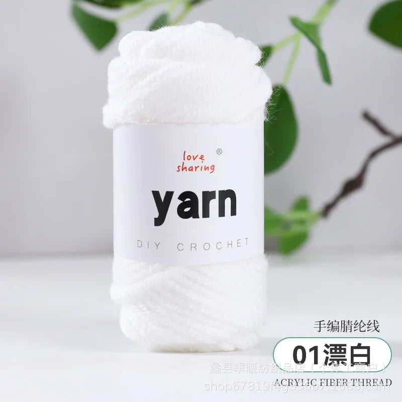 10G 5-strand acrylic thread milk cotton baby thread set handmade DIY wool wholesale wool ball crochet material pack