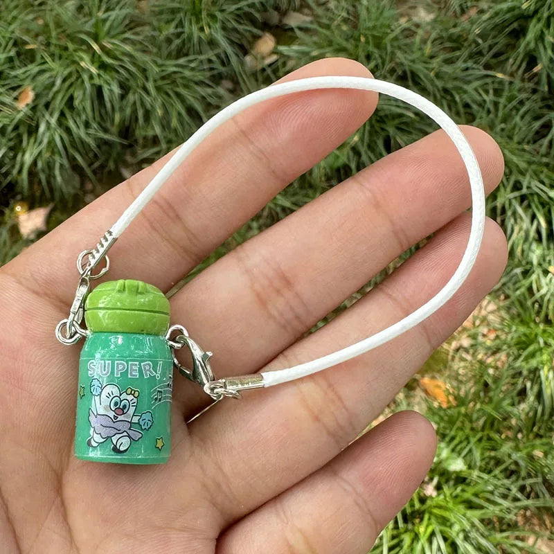 Mini kettle thermos cup pendant cute little bottle doll accessories simulation DIY water cup accessories wholesale
