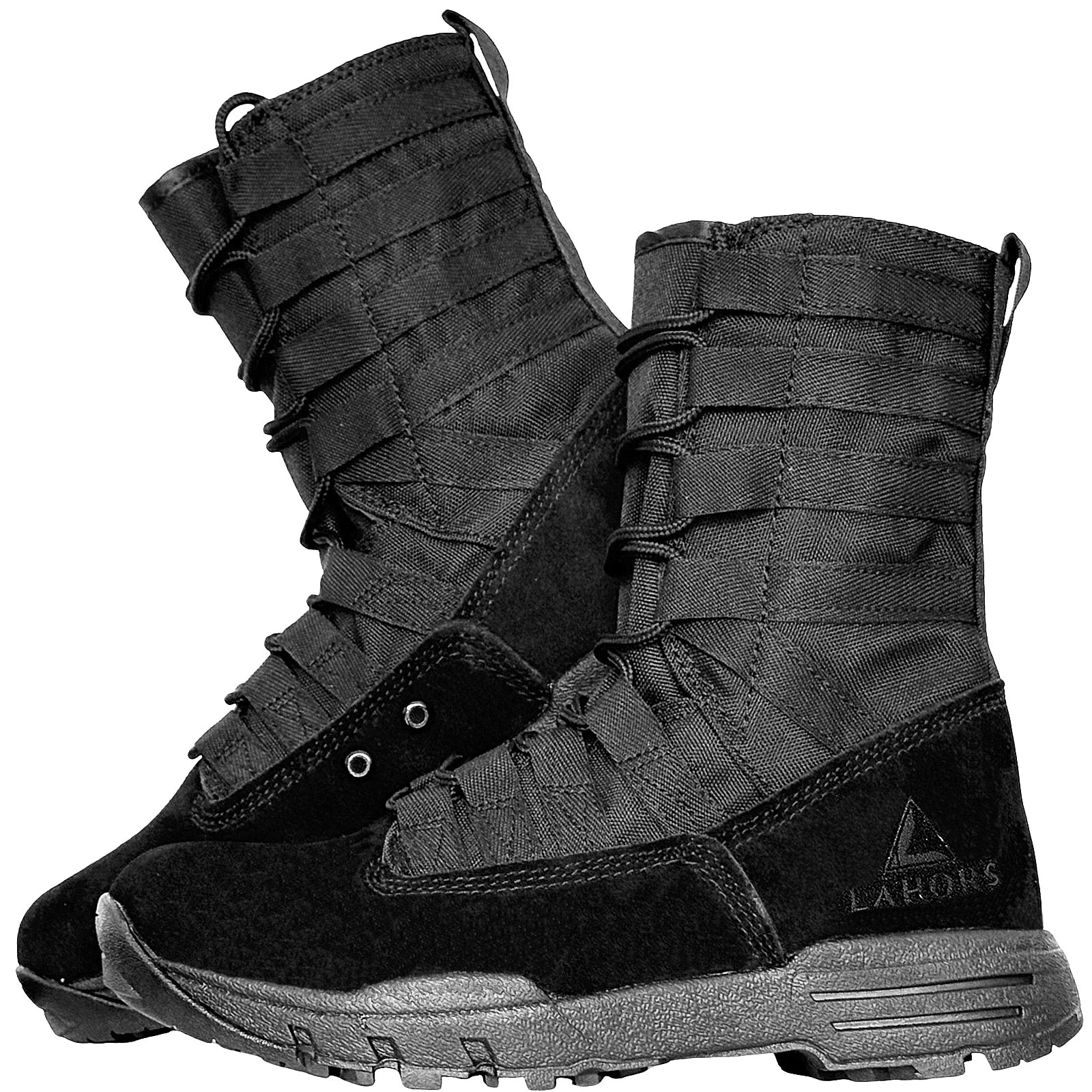 LAHORS Lightweight Suede Leather Tactical Combat Boots