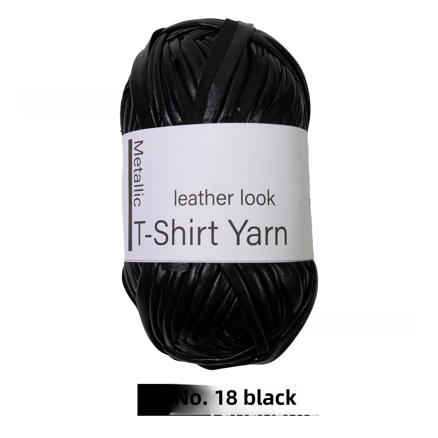Metallic T-shirt yarn Metallic gloss cloth line DIY hand-woven wool ball