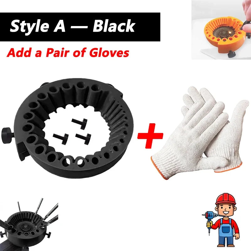 2-13mm Drill Bit Sharpener Grinder Multi-specification Power Drill Bit Grinding Portable Drill Power Abrasive Tools for Grinding