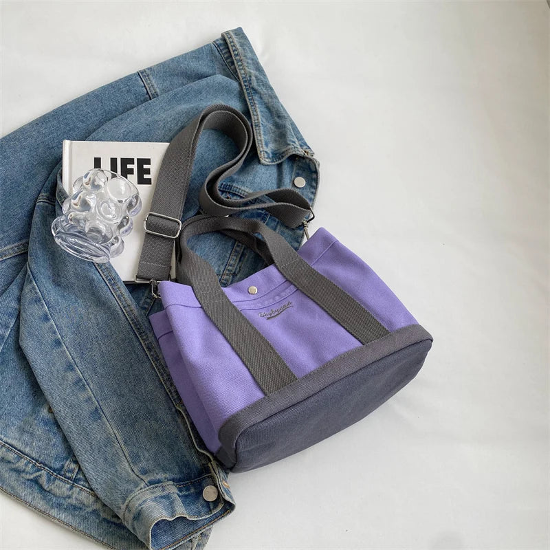 1 Piece of Pure Color Shoulder Bag for Women, Versatile Hand-Carrying Bucket Bag, Versatile Tote Crossbody Bag That Can Hold iPad