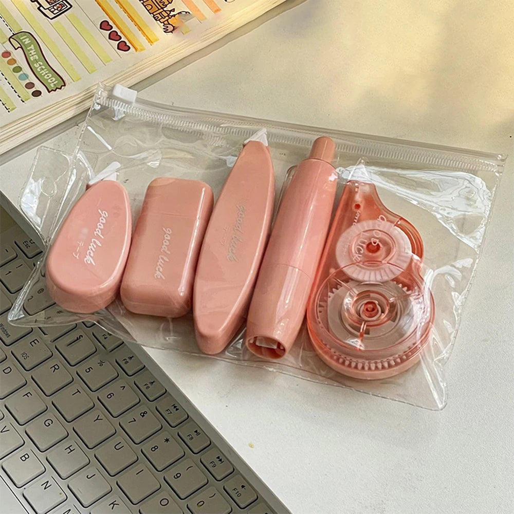 1PC High appearance level Multi-functional correction tape Set Creative Correction Tape Smooth simple silent correction tape