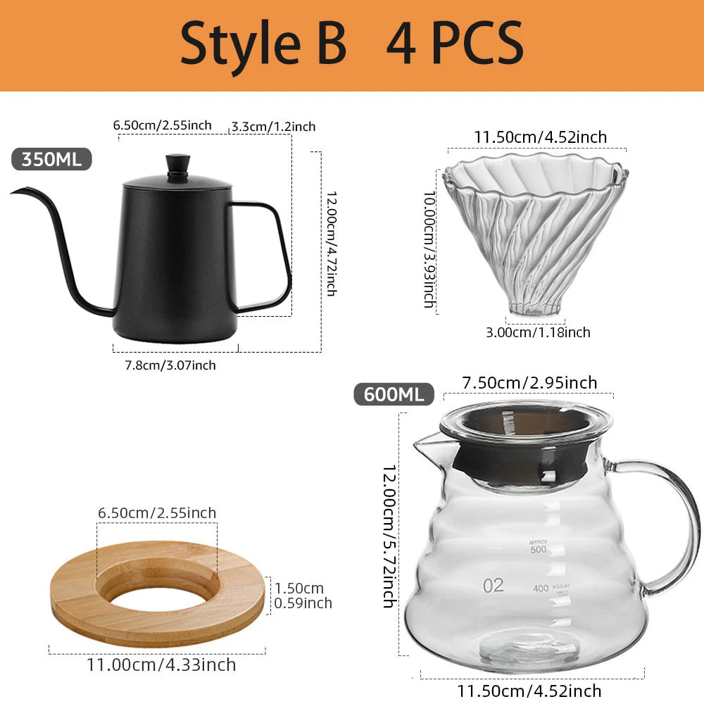 600ml Coffee Filter Cup
