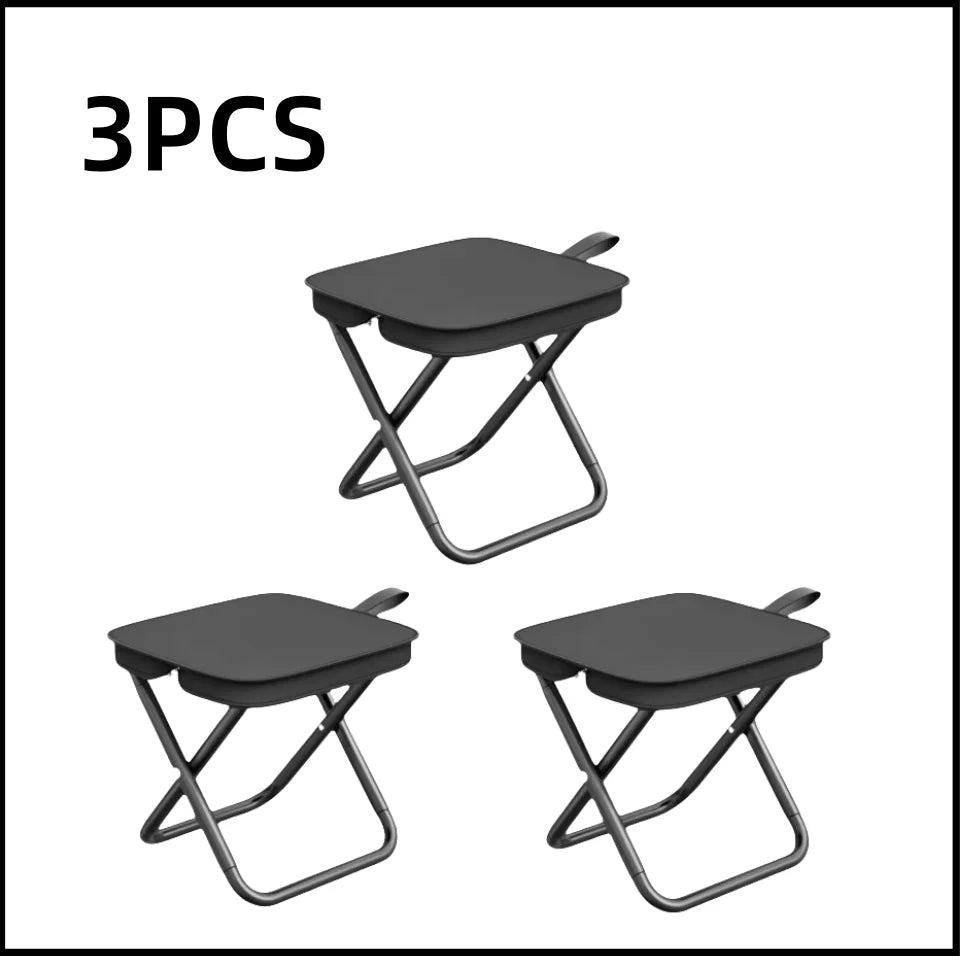 Portable lightweight multi-purpose camping folding chair for picnic travel fishing backyard outdoor stool super light