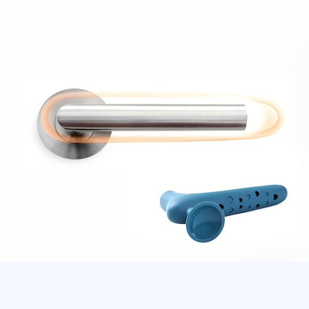 1PC Silicone Anti-Collision Door Handle Children's Anti-Collision Sheath Soft Anti-Collision Installation Is Simple