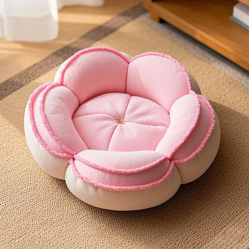 Cherry Blossom Cat Nest Removable Additional Purchase Pet Nest Small Dog Nest Pet Bed Warm Closed Cat Nest Wholesale