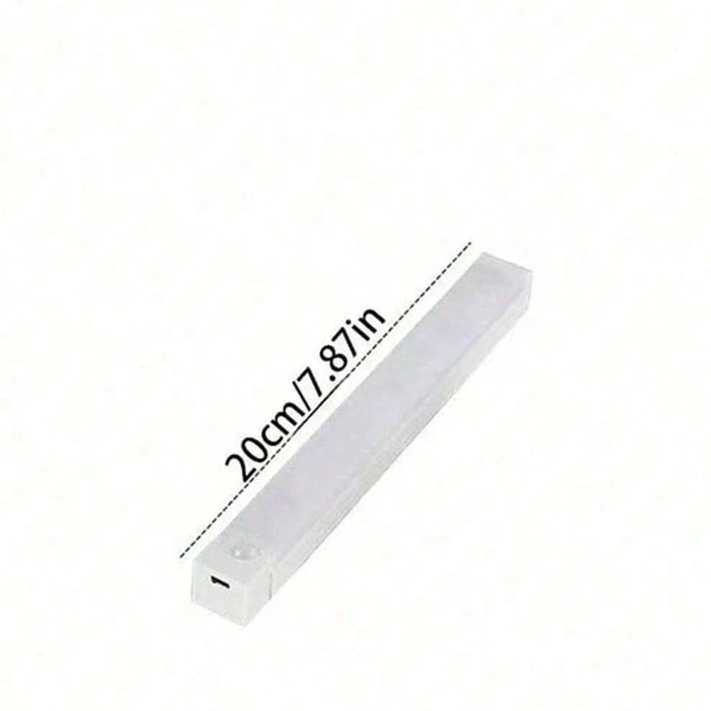 1pc Motion Sensor Light, Wireless USB Rechargeable Night Light For Room, Cabinet, Closet, Corridor And Stairs Warm/White Light