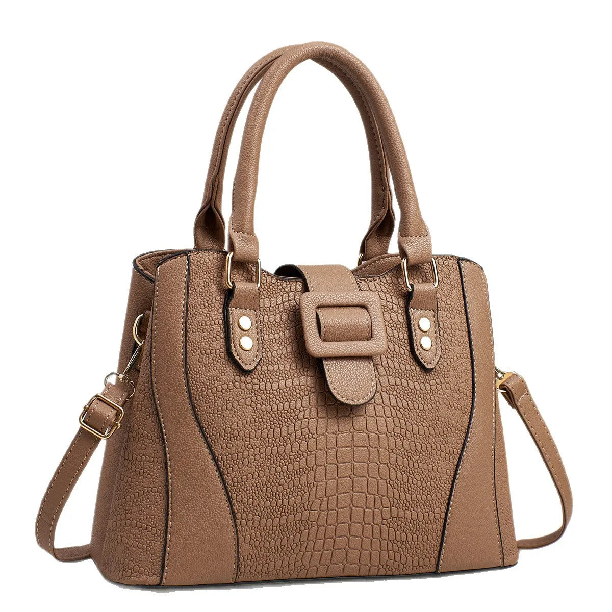 2025 Classic Alligator Pattern Women Handbag Versatile Shoulder Bag Luxury Brand Designer Crossbody Bag Large Capacity Tote Bag