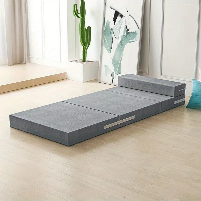 Office nap mat, floor laying, artifact folding mat, floor laying, thickened tatami mattress, sponge, lunch break mat