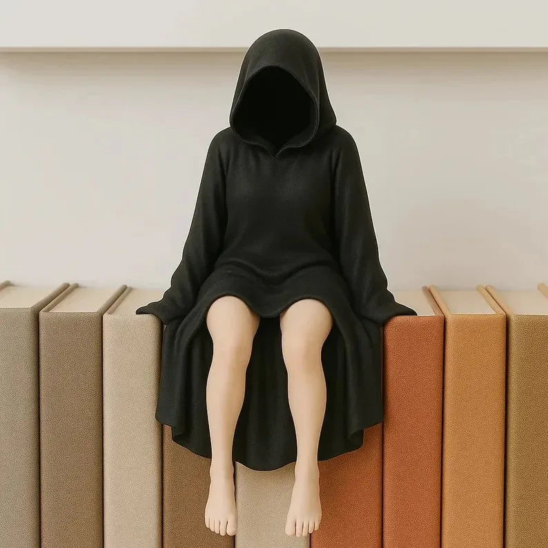 New MysteriousStatue Gothic Mysterious Resin Sculpture Bookshelf Decoration Crafts Ornament