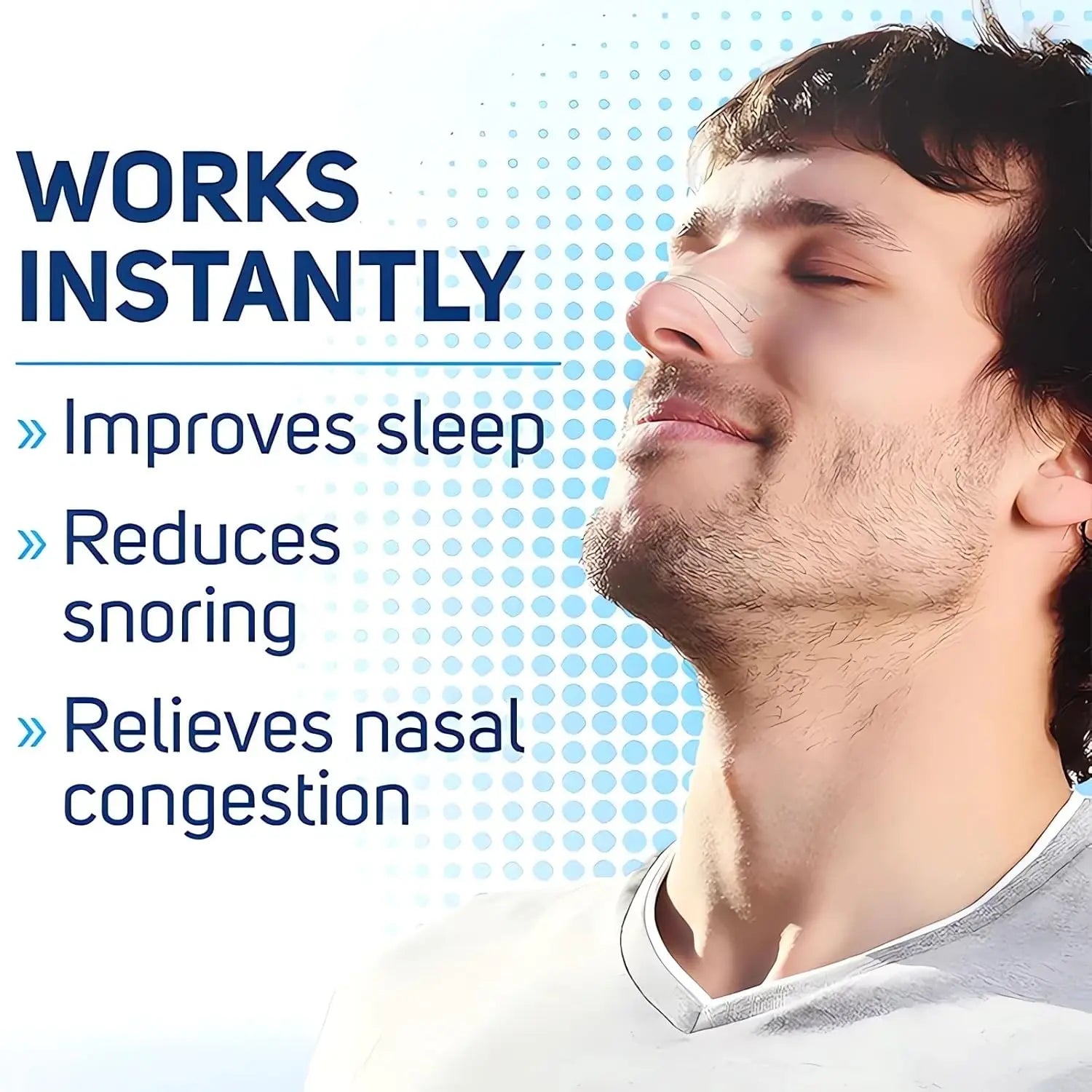 10/50/100pcs Breathing Nasal Strips Right Way Stop Snoring Anti Snoring Strips Easier Better Breathe Health Care Sleeping Well