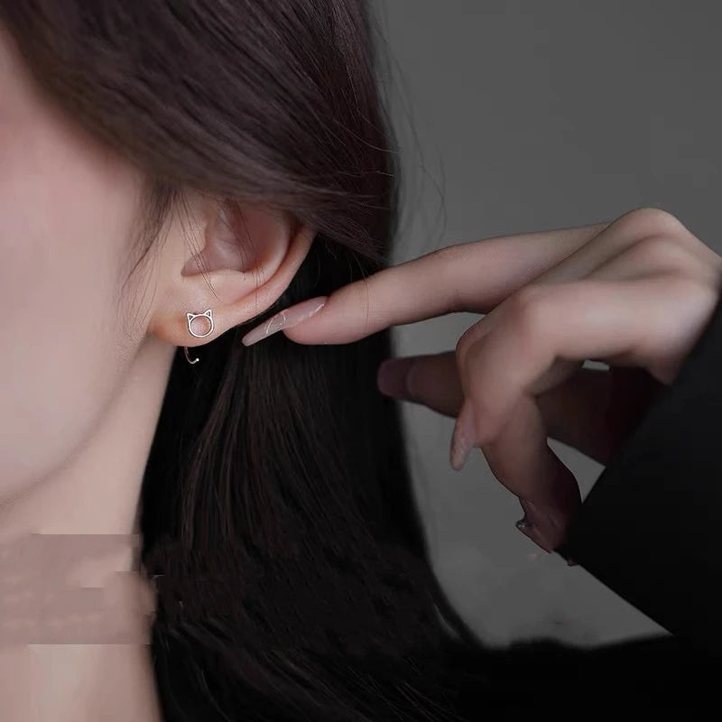 Edgy Animal Stud Earrings