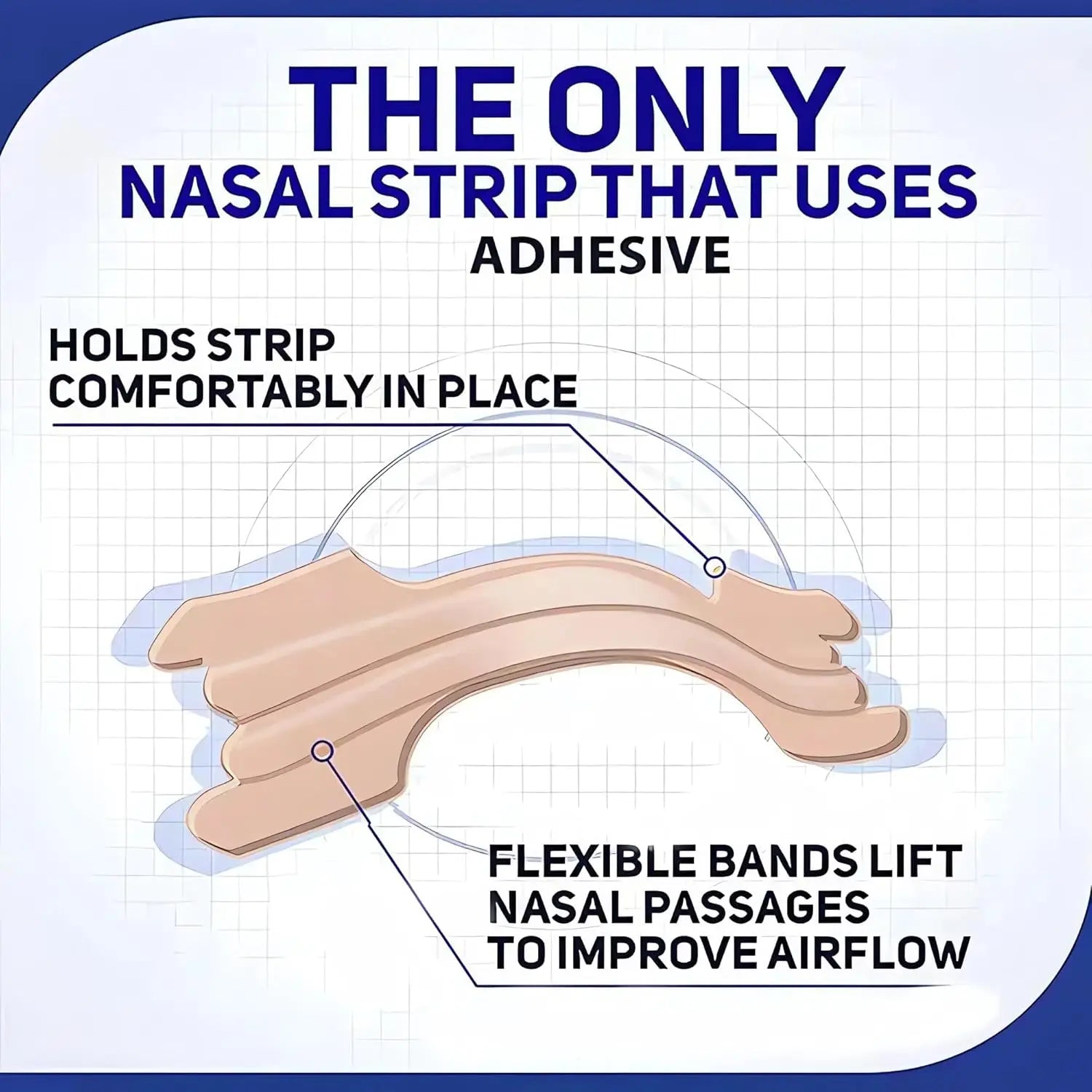 10/50/100pcs Breathing Nasal Strips Right Way Stop Snoring Anti Snoring Strips Easier Better Breathe Health Care Sleeping Well