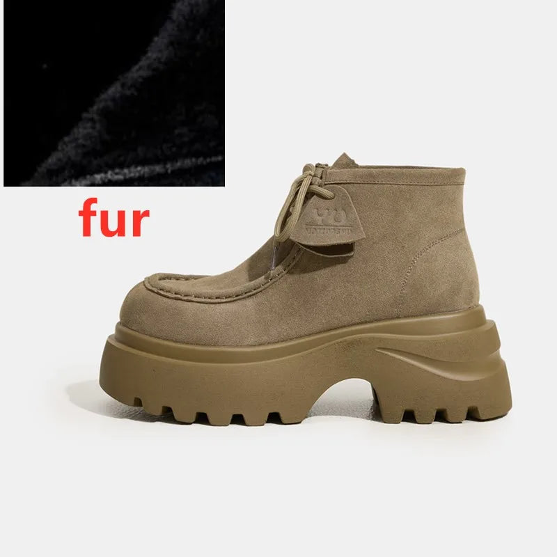 AIYUQI Women Casual Shoes Genuine Leather