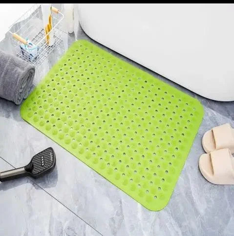 Shower Bath Mat Bath Tub Pad Household Bathroom Hollow Hydrophobic Thicken Anti Slip Pad Suction Cup Bathtub Massage Foot Pad