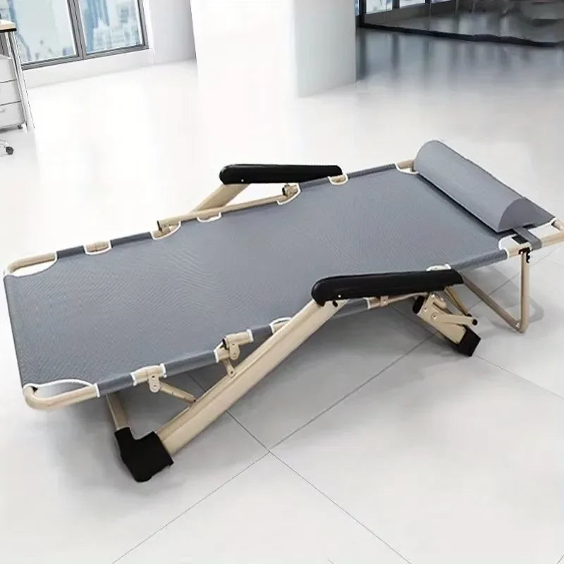 lunch break recliner, courtyard chair, beach chair, office folding bed, lunch break balcony outdoor escort portable